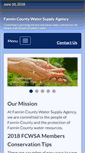 Mobile Screenshot of fanninwater.org